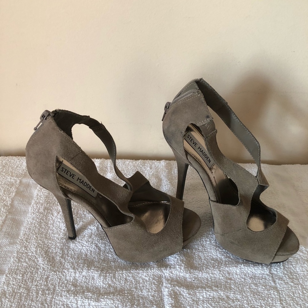 🆕STEVE MADDEN SUEDE STILETTOS 👠6 - Picture 4 of 6